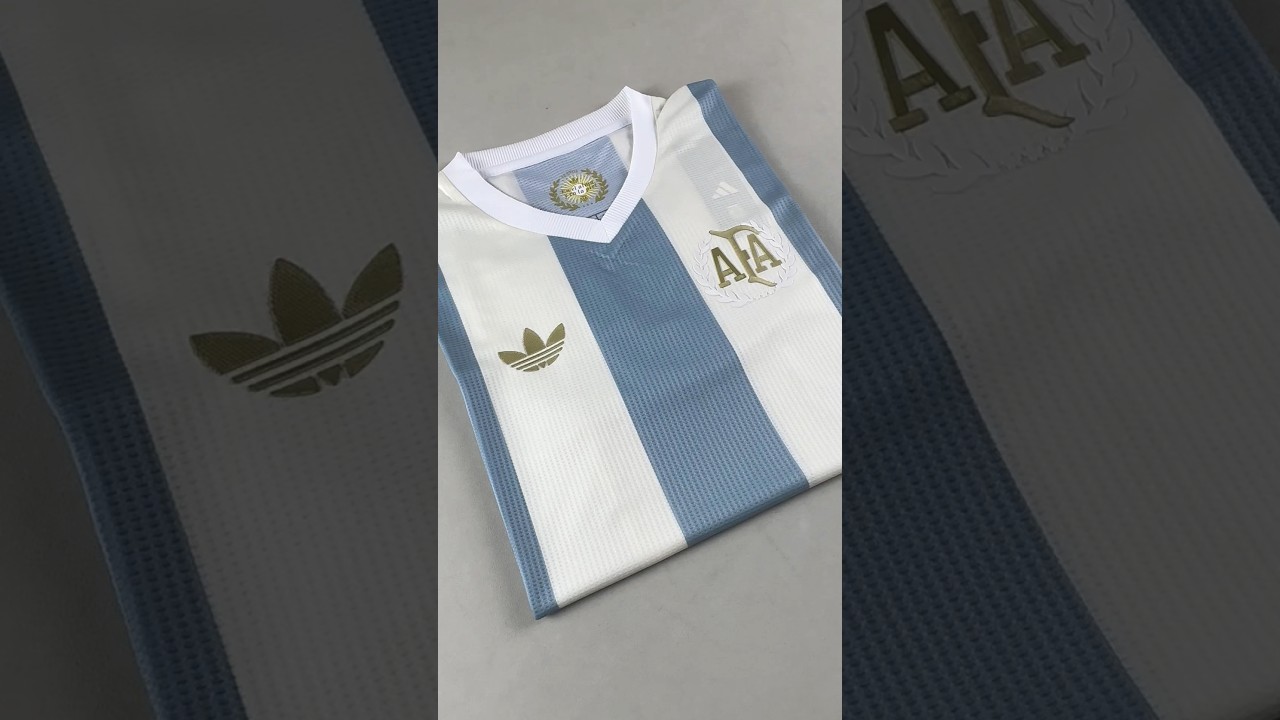 24/25 Argentina 50th Anniversary Player Edition Football Jersey feimingjersey.com #football #soccer