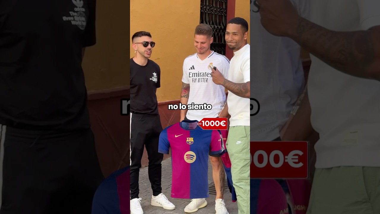Cada NO = 50% en camiseta FC Barcelona ⚽️